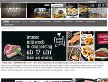 Tablet Screenshot of faber-feinkost.de